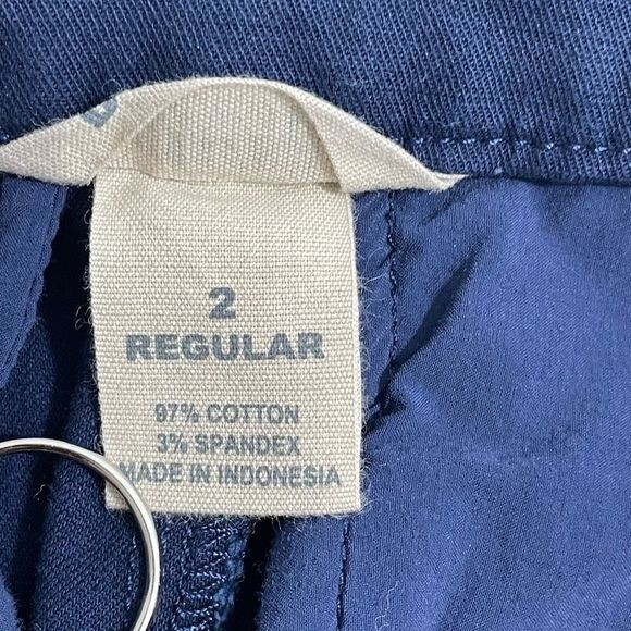 Duluth Trading Co. Women's Wide Leg Capri Pants Blue Size 2 Regular - Picture 5 of 6